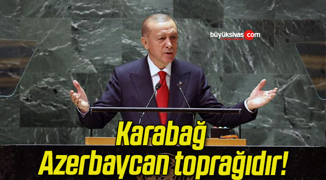 Karabağ Azerbaycan toprağıdır!