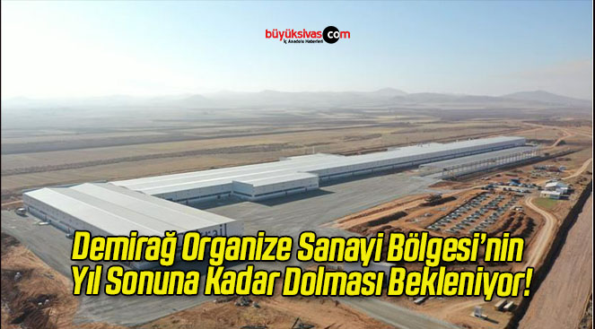 Demirağ Organize Sanayi Bölgesi’nin Yıl Sonuna Kadar Dolması Bekleniyor!