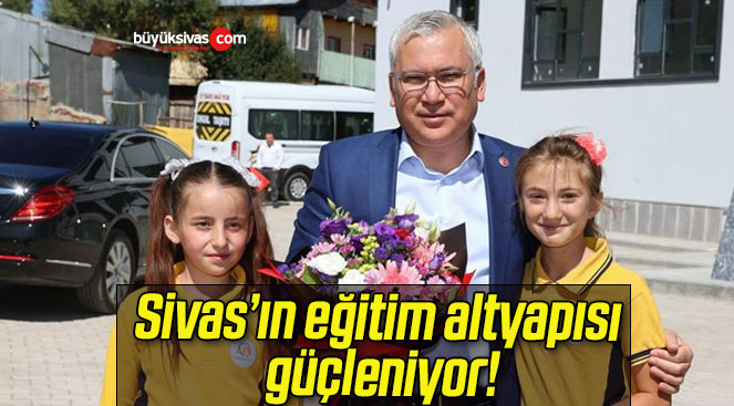 Sivas’ın eğitim altyapısı güçleniyor!