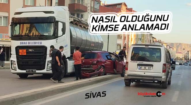 Sivas’ta gerçekleşen kaza nasıl oldu kimse anlayamadı