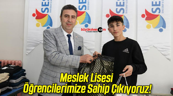Meslek Lisesi Öğrencilerimize Sahip Çıkıyoruz!