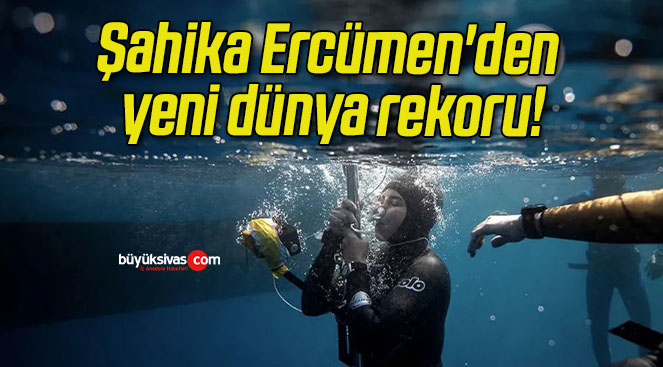 Şahika Ercümen’den yeni dünya rekoru!