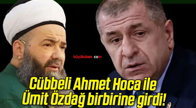 Cübbeli Ahmet Hoca ile Ümit Özdağ birbirine girdi!