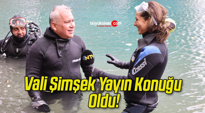 Vali Şimşek Yayın Konuğu Oldu!