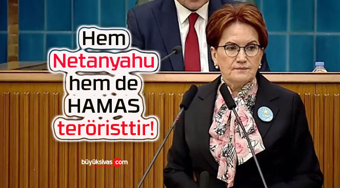 Hem Netanyahu hem de HAMAS teröristtir!