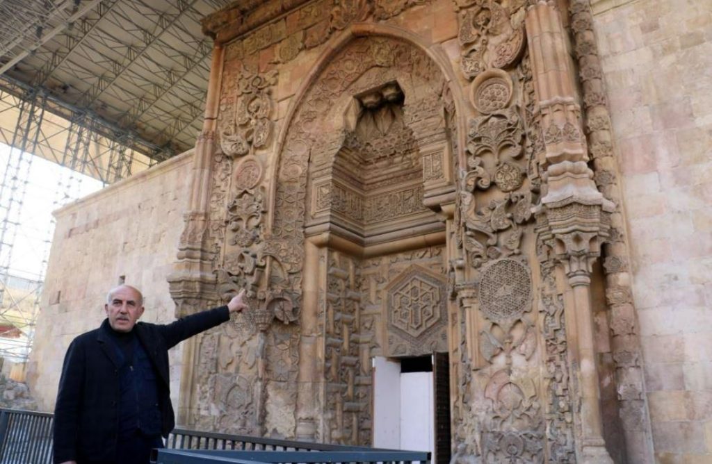 Sivas’taki eşsiz tarihi cami Mayıs ayında ibadete açılacak!