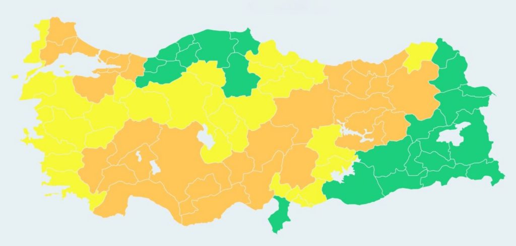 Dikkat Sivas! AFAD Uyardı! Feci Geliyor!