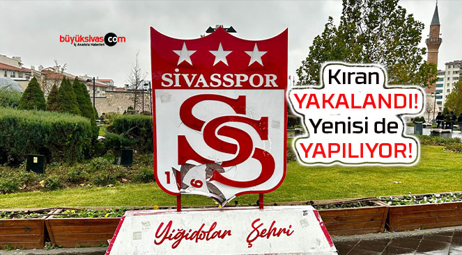 Sivasspor Logosunu Kıran Şahıs Yakalandı!