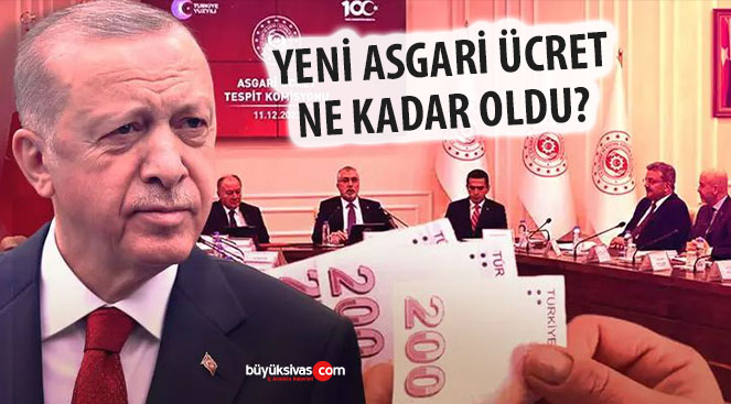 Başkan Erdoğan asgari ücret rakamı için toplantı yaptı! Yeni rakam…