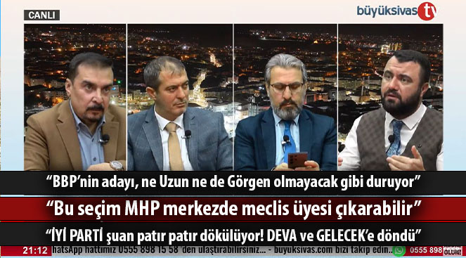 Sivas’ta partilerde son durum ne? Kimler aday gösterilecek?