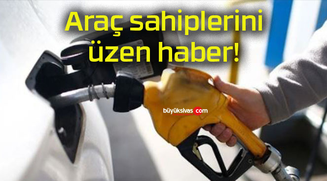 Araç sahiplerini üzen haber!