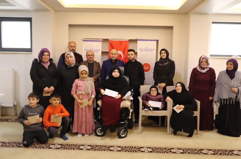 Sivas’ta engelliler arası Esma-ül Hüsna ve hadis ezberleme yarışması düzenlendi!