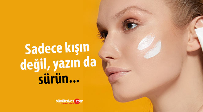 Güneş ışınları, kışın da cilde zarar veriyor