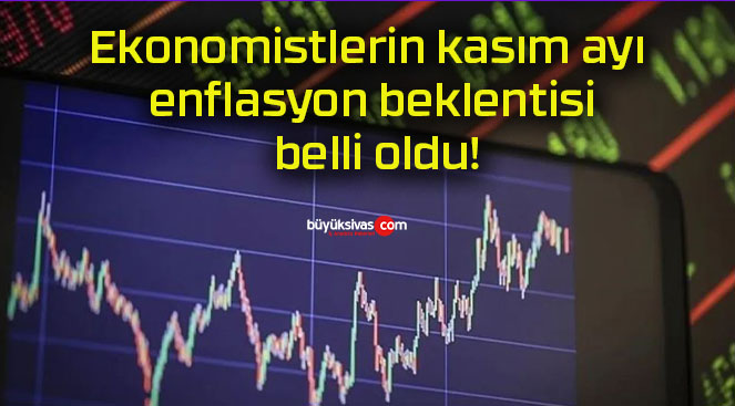 Ekonomistlerin kasım ayı enflasyon beklentisi belli oldu!