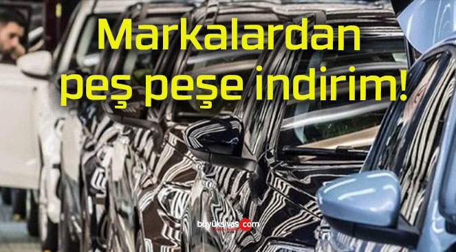 Markalardan peş peşe indirim!