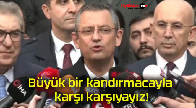 Büyük bir kandırmacayla karşı karşıyayız!