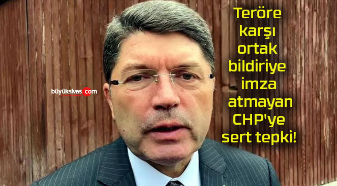 Teröre karşı ortak bildiriye imza atmayan CHP’ye sert tepki!