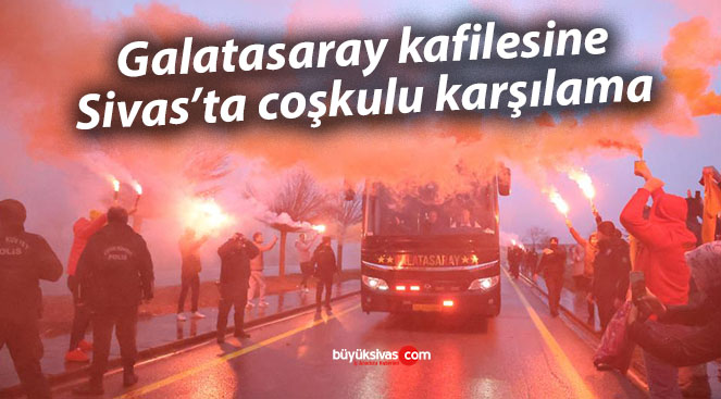 Galatasaray kafilesi