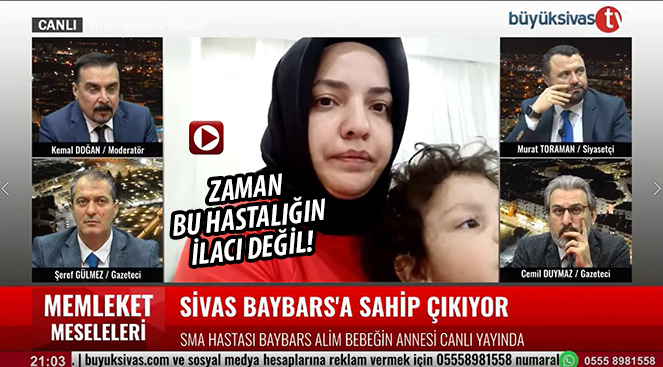 SMA’lı Baybars ve annesi Memleket Meseleleri canlı yayınında