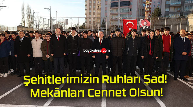 Şehitlerimizin Ruhları Şad! Mekânları Cennet Olsun!