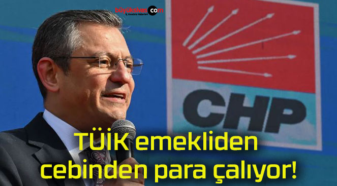 TÜİK emekliden cebinden para çalıyor!