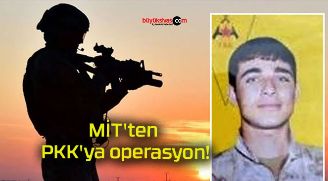 MİT’ten PKK’ya operasyon!