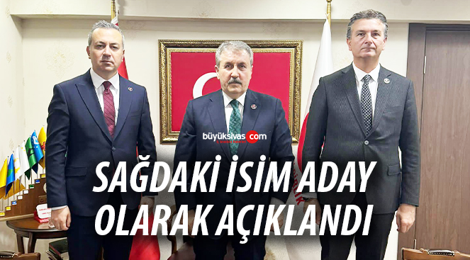 BBP Sivas Belediye Başkan Adayı Açıklandı! İşte Aday…