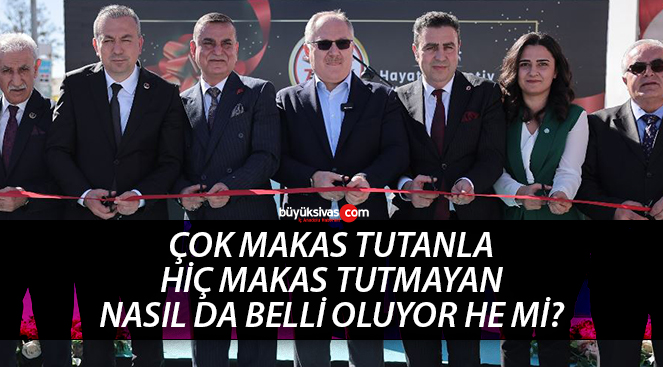 Çok makas tutanla az makas tutan nasıl olur adlı çalışma…