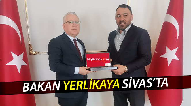 Bakan Hamza Yerlikaya Sivas’ta