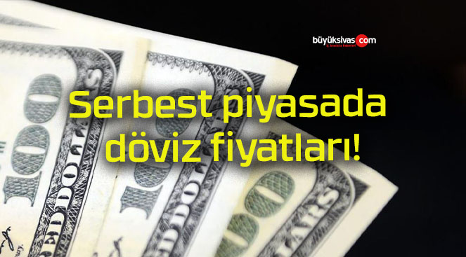 Serbest piyasada döviz fiyatları!