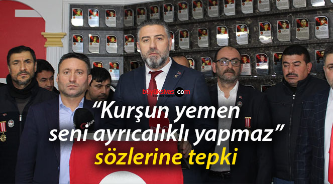 Başkan Deveci’den “kurşun yemen seni ayrıcalıklı yapmaz” sözüne tepki