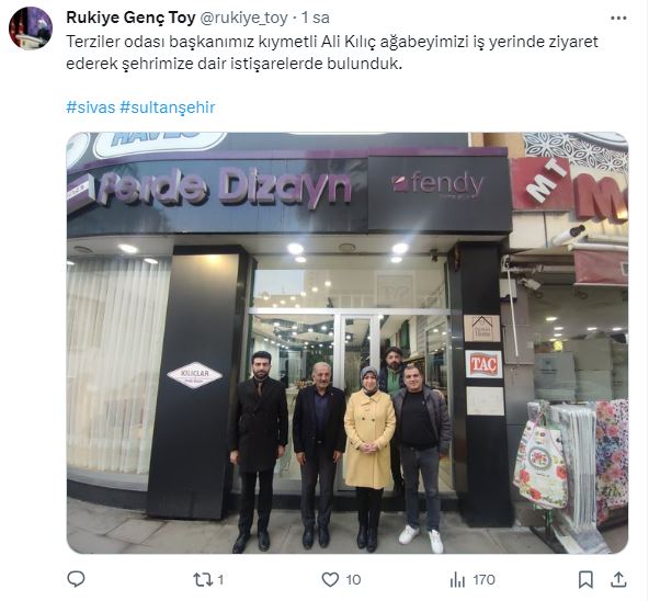 Milletvekili Rukiye Toy Sivasspor’un en büyük destekçilerinden