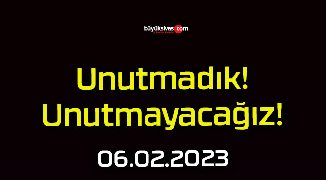 6 Şubat depremlerinin yıl dönümü! Kaybedilen canlar anıldı!