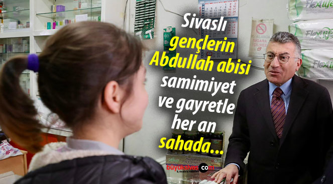Sivaslı gençlerin Abdullah abisi samimiyet gayretle her an sahada…