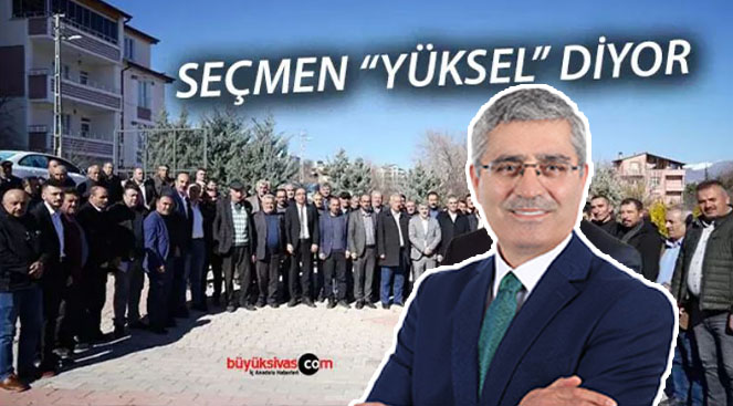 Suşehri’nin favori adayı Fazlı Yüksel çalışmalara tekrar başladı