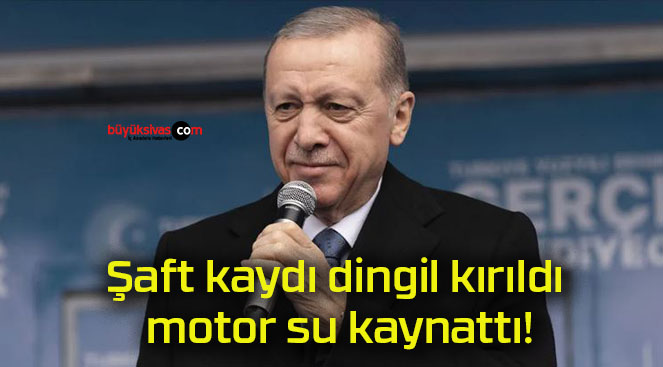 Şaft kaydı dingil kırıldı motor su kaynattı!