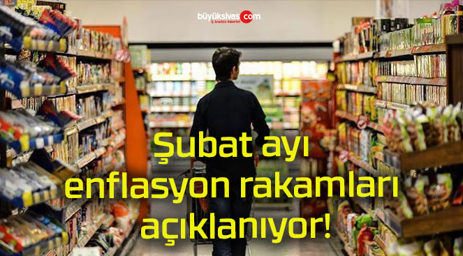 Şubat ayı enflasyon rakamları açıklanıyor!