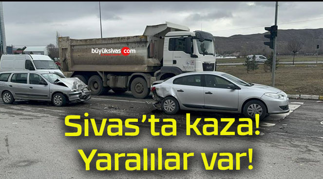 Sivas’ta kaza! Yaralılar var!