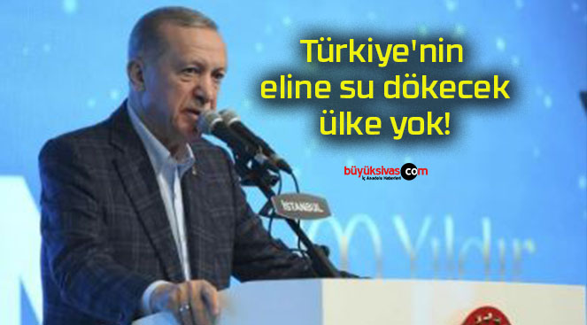 Türkiye’nin eline su dökecek ülke yok!