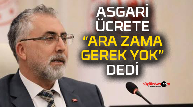 Asgari ücrete ara zam olacak mı? “Gerek yok…”