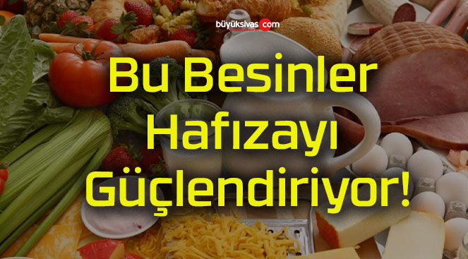 Bu Besinler Hafızayı Güçlendiriyor!
