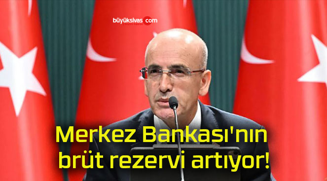 Merkez Bankası’nın brüt rezervi artıyor!