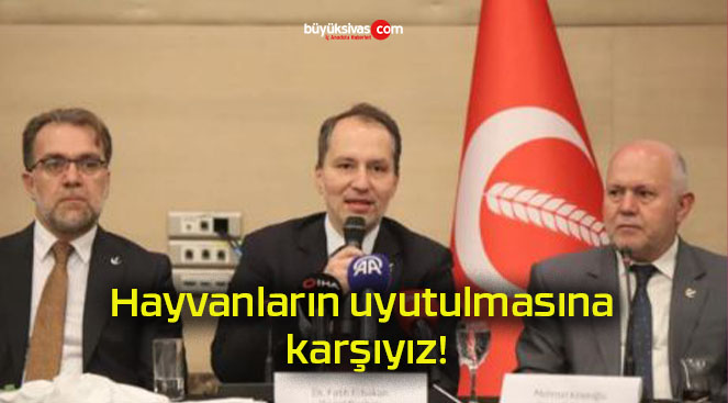 Hayvanların uyutulmasına karşıyız!