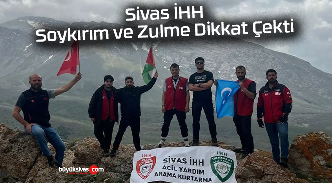 Sivas İHH, Soykırım ve Zulme Dikkat Çekti