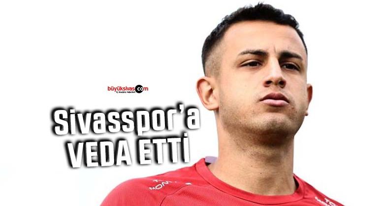 Bartuğ Elmaz, Sivasspor’a veda etti