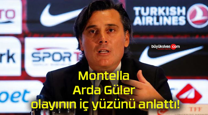 Montella Arda Güler olayının iç yüzünü anlattı!
