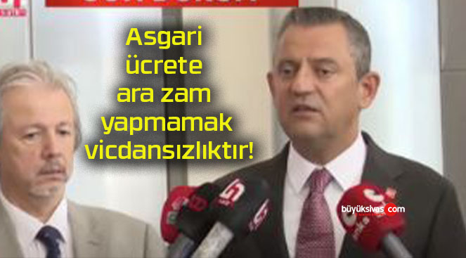 Asgari ücrete ara zam yapmamak vicdansızlıktır!