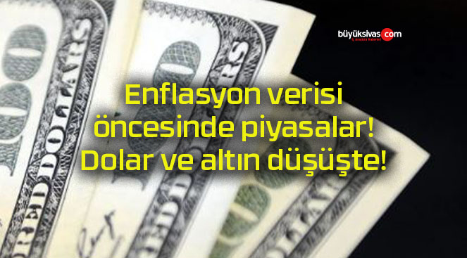 Enflasyon verisi öncesinde piyasalar! Dolar ve altın düşüşte!
