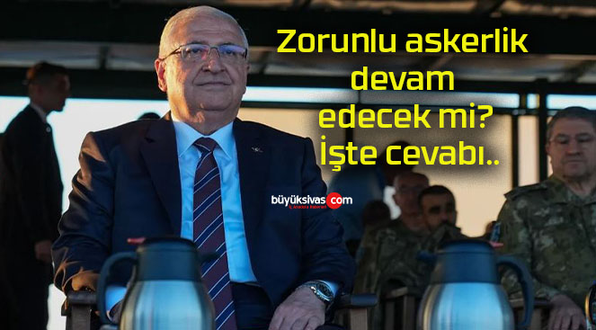 Zorunlu askerlik devam edecek mi? İşte cevabı..