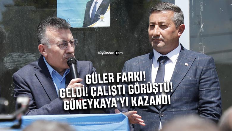 Sivas’ta Yıldızeli İlçesi Güneykaya Beldesi Seçimleri Tamamlandı